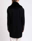 RRP €1012 MOOSE KNUCKLES Mildenhall Coat Size S Wool Blend Rabbit Fur Collar gallery photo number 7