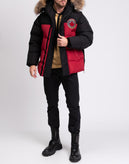 RRP€1245 DSQUARED2 Down Puffer Jacket IT44 US34 XS Raccoon Fur Zipped Hem gallery photo number 1