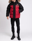 RRP €1245 DSQUARED2 Down Puffer Jacket IT44 US34 XS Zipped Side Raccoon Fur Trim gallery photo number 3