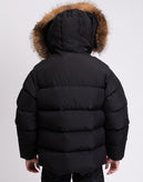 RRP€1245 DSQUARED2 Down Puffer Jacket IT44 US34 XS Raccoon Fur Zipped Hem gallery photo number 7