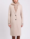 RRP€2270 PESERICO 3in1 Cashmere & Wool Coat IT42 US6 M HANDMADE Rabbit Fur Gilet gallery photo number 2