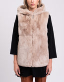 RRP€2270 PESERICO 3in1 Cashmere & Wool Coat IT42 US6 M HANDMADE Rabbit Fur Gilet gallery photo number 7