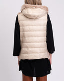 RRP€2270 PESERICO 3in1 Cashmere & Wool Coat IT42 US6 M HANDMADE Rabbit Fur Gilet gallery photo number 8