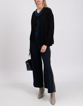 RRP€120 SOUVENIR Cardigan Size 2 / M Angora & Wool Blend Logo Made in Italy