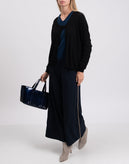RRP€120 SOUVENIR Cardigan Size 2 / M Angora & Wool Blend Logo Made in Italy gallery photo number 3