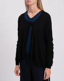 RRP€120 SOUVENIR Cardigan Size 2 / M Angora & Wool Blend Logo Made in Italy gallery photo number 5