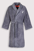 RRP€280 OFF-WHITE HOME Arrow Logo Bath Robe Size S / M Grey Belted Made in Italy gallery photo number 6