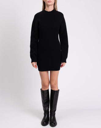 RRP€815 DSQUARED2 Jumper Dress Size XS Angora & Wool Blend Ribbed Crew Neck gallery photo number 5