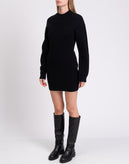 RRP€815 DSQUARED2 Jumper Dress Size XS Angora & Wool Blend Ribbed Crew Neck gallery photo number 6