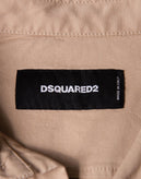 RRP€710 DSQUARED2 Military Shirt IT50 US40 L Patched Logo Brooch Made in Italy gallery photo number 10