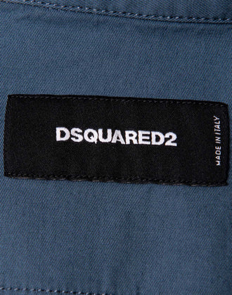 RRP€645 DSQUARED2 Shirt IT46 US36 S Scout Patches Long Sleeve Made in Italy gallery photo number 10