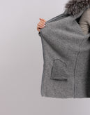 RRP €980 FABIANA FILIPPI Boucle Coat IT44 US8 UK12 L Mohair & Alpaca Wool Blend gallery photo number 8