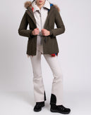 RRP €429 CANADIAN CLASSIC Fundy Bay Parka Coat IT48 US12 UK16 L Fringed Lining gallery photo number 3