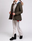 RRP €429 CANADIAN CLASSIC Fundy Bay Parka Coat IT48 US12 UK16 L Fringed Lining gallery photo number 1