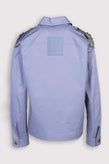 RRP€1554 MR & MRS ITALY Jacket Size S Embellished Shoulder Tab Made in Italy gallery photo number 3