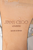 RRP€542 JIMMY CHOO Nickel 35 Leather Slingback Sandals US6 UK3 EU36 Metallic gallery photo number 8