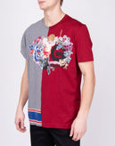 RRP€671 DOLCE & GABBANA T-Shirt IT52 US42 XL Distressed Embroidered Crew Neck gallery photo number 5
