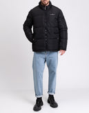 RRP €450 JOHN RICHMOND Quilted Jacket IT50 US40 M Logo Padded Print High Neck gallery photo number 3