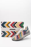 RRP€419 MISSONI x ACBC Running Sneakers US7 UK5 EU38 Zig Zag Pattern Low Top gallery photo number 1