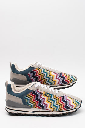 RRP€419 MISSONI x ACBC Running Sneakers US7 UK5 EU38 Zig Zag Pattern Low Top gallery photo number 2