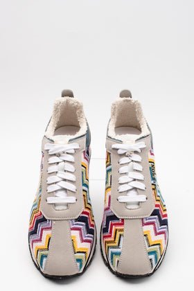 RRP€419 MISSONI x ACBC Running Sneakers US7 UK5 EU38 Zig Zag Pattern Low Top gallery photo number 3