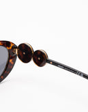 RRP €359 VERSACE 4433-U Havana Cat Eye Sunglasses Medusa Logo Made in Italy gallery photo number 7