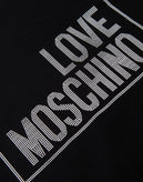 RRP€285 LOVE MOSCHINO Short Sweatshirt Dress IT40 US4 UK8 S Embellished Logo gallery photo number 8