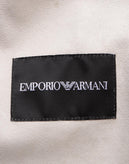 RRP€1500 EMPORIO ARMANI Suede Leather Coat EU38 US2 UK6 XS Coated Ruffle Overlay gallery photo number 6