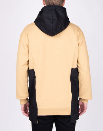 RRP€167 TAKESHY KUROSAWA HOMME Pullover Hoodie Size L Asymmetric Made in Italy gallery photo number 4