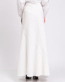 RRP€700 JOSEPH Long A-Line Skirt FR36 US4 UK8 S Linen Blend High Waist gallery photo number 7