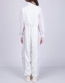 RRP€1100 EMPORIO ARMANI R-EA Mesh Jumpsuit EU38 US2 UK6 XS Toggle High Neck gallery photo number 4