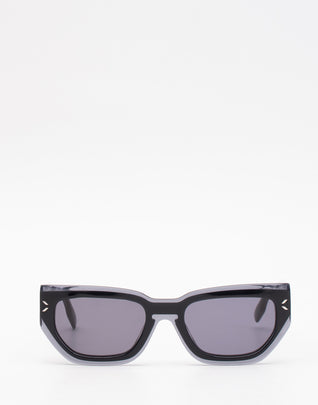 RRP€150 MCQ ALEXANDER McQUEEN Geometric Butterfly Sunglasses Tinted Lenses