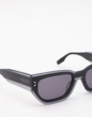 RRP€150 MCQ ALEXANDER McQUEEN Geometric Butterfly Sunglasses Tinted Lenses gallery photo number 7