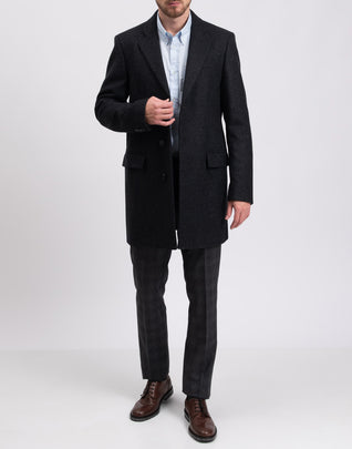RRP €2580 DOLCE & GABBANA Baize Coat IT48 US38 M Wool Blend Lined Collared