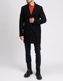 RRP €1950 DOLCE & GABBANA Wool Walker Coat IT48 US38 M Black Lined Made in Italy gallery photo number 3