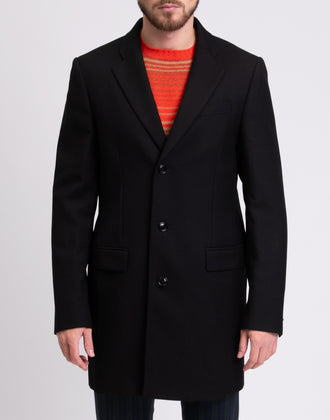 RRP €1950 DOLCE & GABBANA Wool Walker Coat IT48 US38 M Black Lined Made in Italy gallery photo number 5