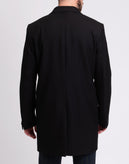 RRP €1950 DOLCE & GABBANA Wool Walker Coat IT48 US38 M Black Lined Made in Italy gallery photo number 7