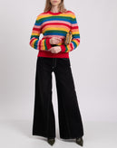 RRP€262 CHINTI & PARKER Jumper Size M Striped Medium Knit Round Collar gallery photo number 1