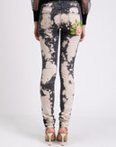 RRP €980 GUCCI Jeans W25 Embroidered Flower Bleached Dirty Look Low Waist gallery photo number 7