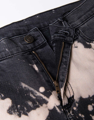 RRP €980 GUCCI Jeans W25 Embroidered Flower Bleached Dirty Look Low Waist gallery photo number 8