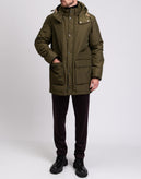 RRP €520 HOLUBAR Jacket EU 4 L / US M TEFLON Padded Green Removable Hood gallery photo number 2