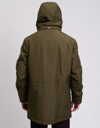 RRP €520 HOLUBAR Jacket EU 4 L / US M TEFLON Padded Green Removable Hood gallery photo number 7