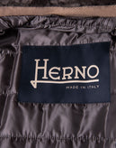 RRP €1090 HERNO Coat IT50 US40 L Wool Blend Waterproof Beaver Fur High Neck gallery photo number 12