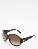 RRP€350 GUCCI GG3623/K/S Round Sunglasses GG Logo Leather Trim Gradient Lenses gallery photo number 3