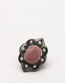 RRP €355 GUCCI Cocktail Ring Size 13 UK-M US-6 16.7 Pearls Cut Out Aged Metal gallery photo number 5