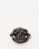 RRP €355 GUCCI Cocktail Ring Size 13 UK-M US-6 16.7 Pearls Cut Out Aged Metal gallery photo number 8