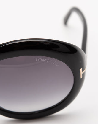 RRP€290 TOM FORD Liya-02 Oversized Sunglasses Anti-Reflective Made in Italy gallery photo number 10