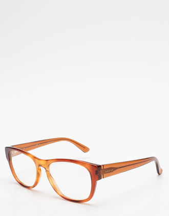 RRP €300 GUCCI Keyhole Butterfly Optical Frame Clear Glasses Transparent Panel gallery photo number 3