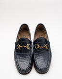 RRP €2780 GUCCI Leather Loafer Shoes US8.5 UK8 EU42 Horsebit Made in Italy gallery photo number 3