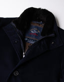 RRP €2135 PAUL & SHARK YACHTING 100% Cashmere Baize Coat Size L Rabbit Fur gallery photo number 10